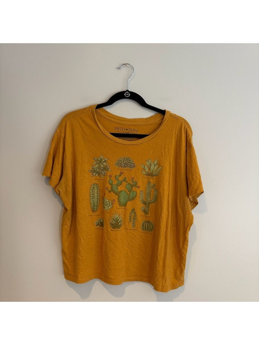 Fifth Sun Golden Cactus Succulent Tee